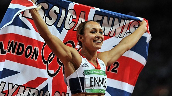 Jessica Ennis - Olympic Heptathalon Gold Medal Winner