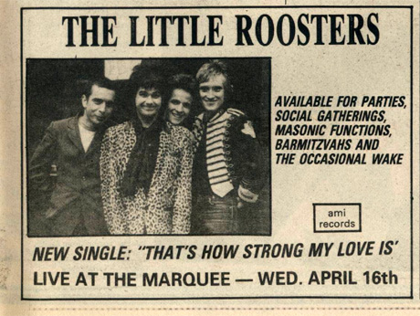 The Little Roosters - 'Thats How Strong My Love Is' Advert